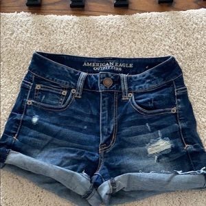 AEO super stretch size 2 shorts